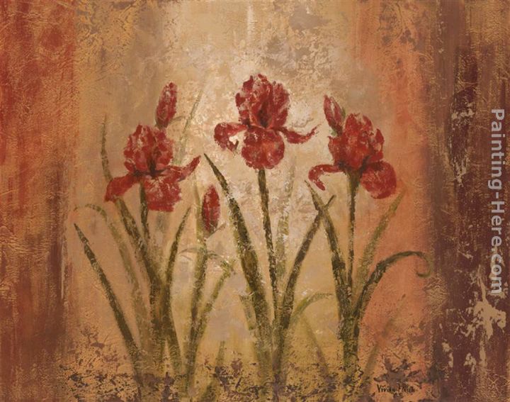 The Iris Style painting - Vivian Flasch The Iris Style art painting